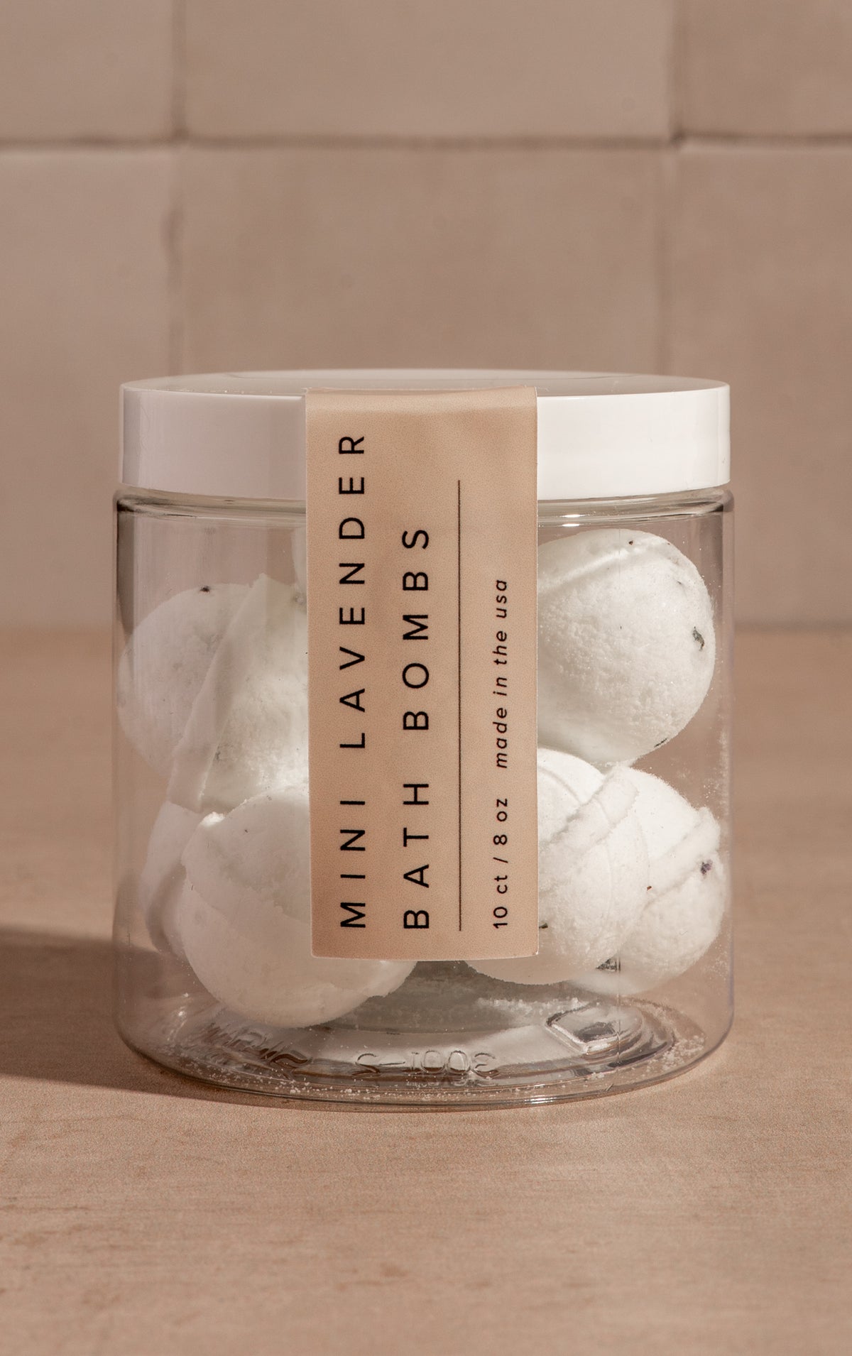 Mini Lavender Bath Bombs